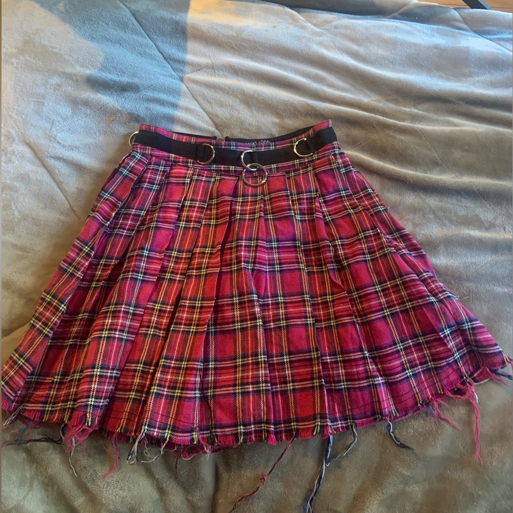 Plaid skirt
